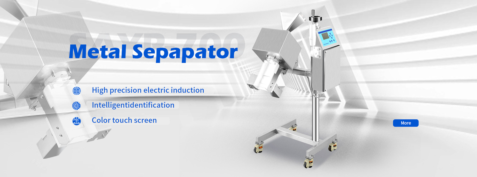calidad Detector de metales para alimentos fábrica