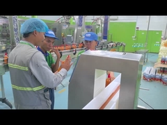 Equipo digital de detección de metales para detectar alimentos contaminados con metales - Tamaño de túnel pequeño